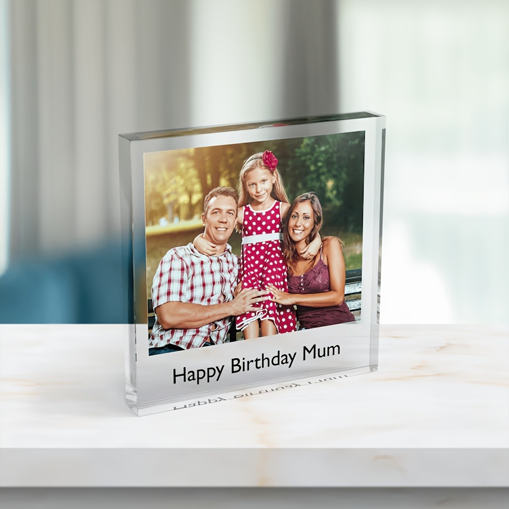 Персонализированный семейный а – обзор и цена Photo Acrylic Block